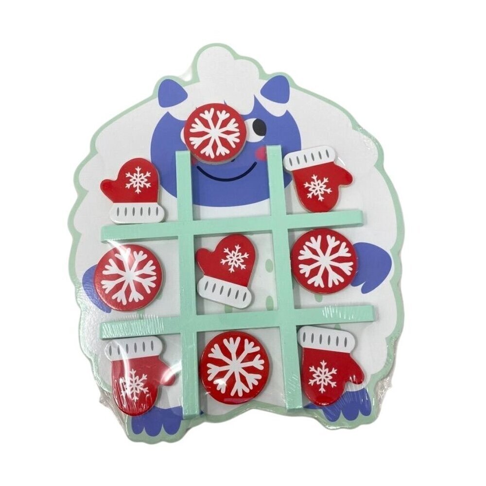 Target Wood Tic Tac Toe Yeti Bullseye's Playground™ Kids Gift Road Trip Activity